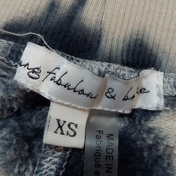 Young Fabulous And Broke Weekend Jogger Navy/Cream Tie Dye - Picture 10 of 14